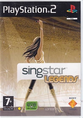 SingStar Legends International Version - PS2 (B Grade) (Genbrug)